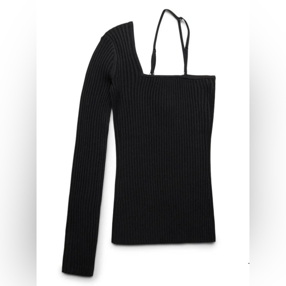 h e l m u t   l a n g   o n e - s h o u l d e r   t o p - Picture 1 of 6